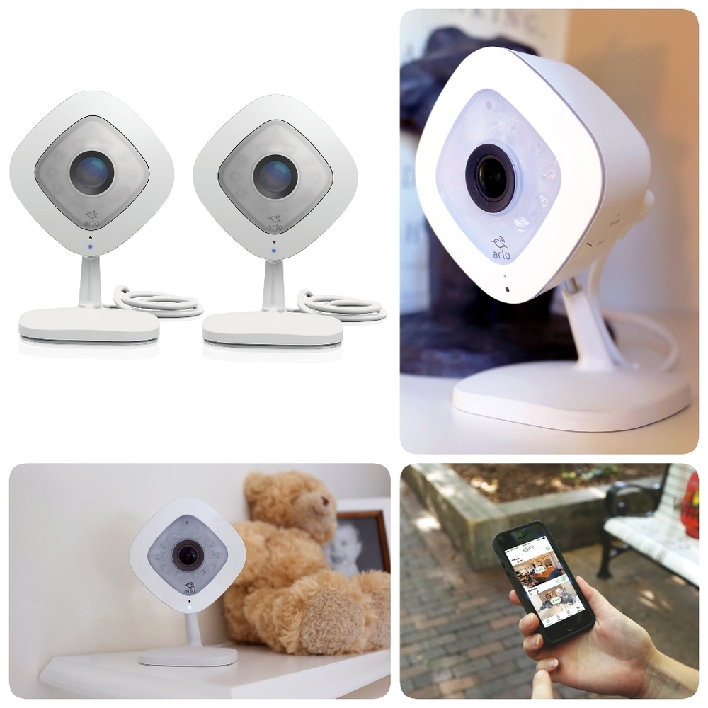 Arlo Q 1080p Hd Security Camera With Audio 2 Pack